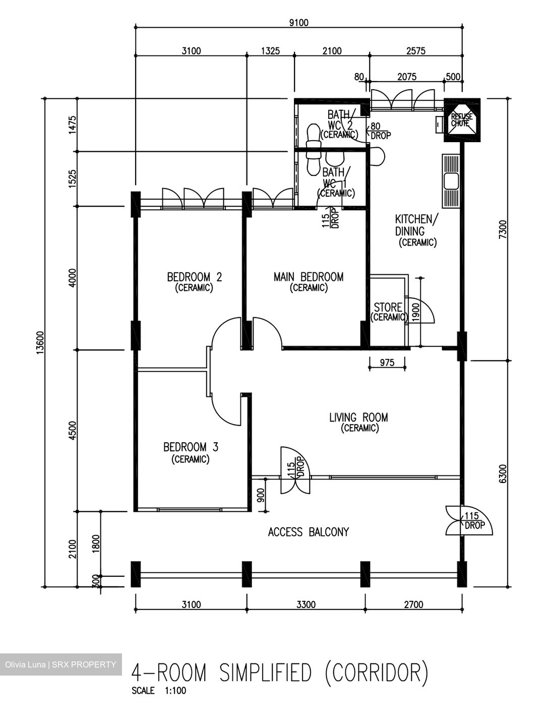 Blk 754 Yishun Street 72 (Yishun), HDB 4 Rooms #555391061